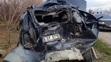 Malatya'da Korkunç Kaza: 1 Ölü, 1 Yaralı