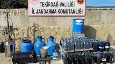 Şarköy'de Uyuşturucu ve Silah Operasyonu