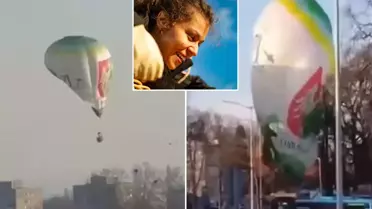 Sıcak hava balonu faciası! Şampiyon pilot sepetten fırlayıp öldü