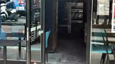 Şişli'de Restoranda Yangın