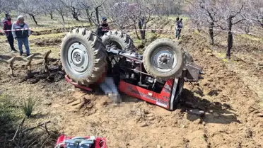 Bilecik'te Traktör Devrildi, Sürücü Hayatını Kaybetti