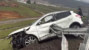 Nurdağı'nda Kaza: Bir Ölü, İki Yaralı
