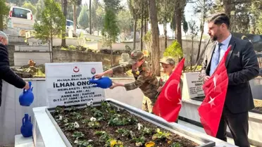 Şehit Mezarlıklarına Temizlik Seferberliği