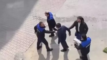 Beylikdüzü'nde Zabıta ile Seyyar Satıcı Arasında Gerginlik