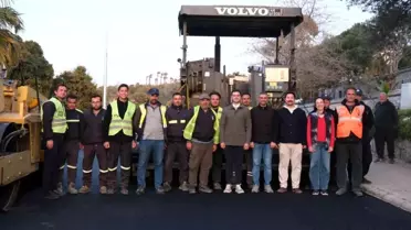 Bodrum'da Bergamut Caddesi yenilenen yüzüyle hizmete açılıyor