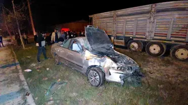 Bolu'da kazada ortalık savaş alanına döndü! 4 yaralı