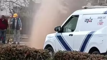 Kocaeli'de Doğalgaz Sızıntısı Paniğe Neden Oldu