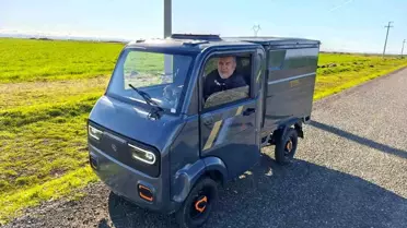 Dermanbaba'ya Elektrikli Motosiklet Destek