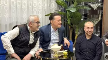 Hatipoğlu Muttalip Mahallesi'nde hemşehrileriyle buluştu