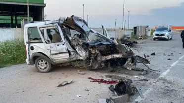 Ceyhan'da Kaza: Sürücü Ağır Yaralı