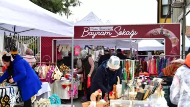 Kadın girişimciler 'Bayram Sokağı' kapılarını açtı