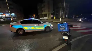 Karaman'da Motosiklet Kazası: Sürücü Yaralandı