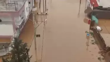 Mardin'de Mahalle Su Altında