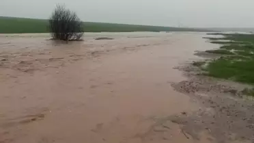 Mardin'de Sağanak Yağış Zararları