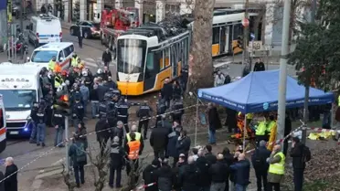 Moskova'da iki tramvayın çarpışması sonucu 11'i ağır 13 kişi yaralandı