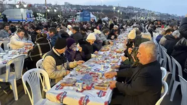 Tekirdağ'da 8 Bin Kişilik İftar Programı