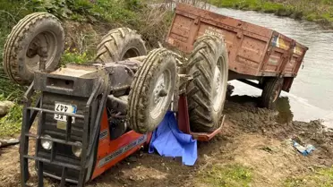 Traktör Kazası: Sürücü Hayatını Kaybetti