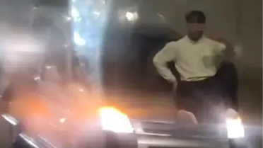Tünelde müzik açıp araçtan inerek dans eden sürücüye dev ceza