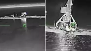 Ukrayna Rus gemisini böyle imha etmiş