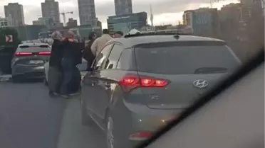 Ümraniye'de Trafik Kavgası