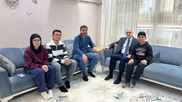 Vali Özkan, Ramazan'da Şehit ve Gazi Ailelerini Ziyaret Etti
