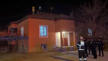 Aksaray'da Baca Yangını Paniğe Yol Açtı