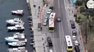 Beykoz'da Dronlu Trafik Denetimi: 58 Araca 190 Bin Ceza