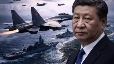 Çin'den ABD'ye tarihi rest! 26 savaş uçağı ve 7 savaş gemisiyle gövde gösterisi