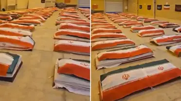 Hint Okyanusu'ndan ölen İranlı denizciler son yolculuklarına uğurlanıyor