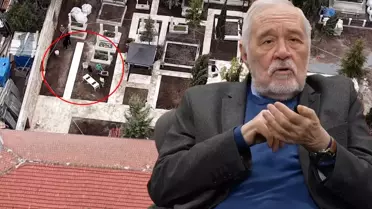 İlber Ortaylı'nın defnedileceği Fatih Camii haziresi dronla görüntülendi