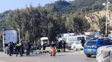 Maden ocağında tırın altında kalan kadın hayatını kaybetti