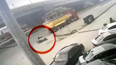 Samsun'da Motosiklet Kazası