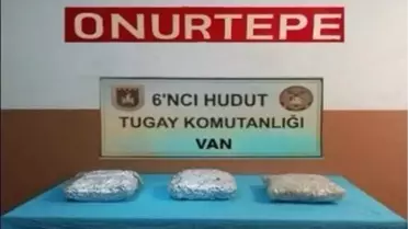 Van'da 4 Kilo Uyuşturucu Ele Geçirildi