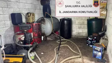 Şanlıurfa'da 1250 Litre Kaçak Akaryakıt Ele Geçirildi