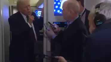 Trump'ı kızdıran 'savaş' sorusu: Çok sinir bozucu bir insansın