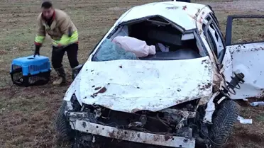 Kahramanmaraş'ta Trafik Kazası: 2 Yaralı