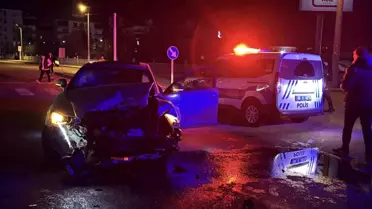 Aksaray'da Kuzenler Kaza Yaptı