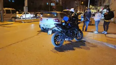 Bafra'da Motosiklet Kazası: Bir Yaralı