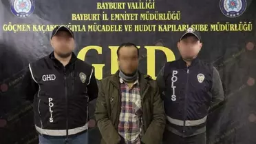 Bayburt'ta Göçmen Kaçakçılığı Operasyonu