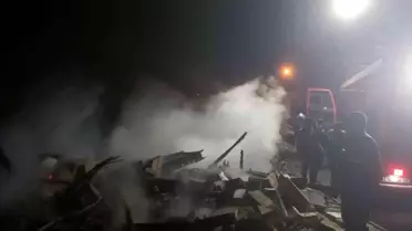 Mudurnu'da Tavuk Kümesinde Yangın