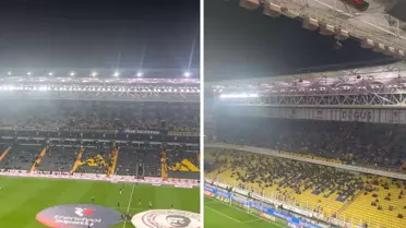 Fenerbahçe taraftarından sessiz protesto