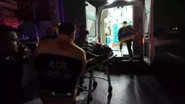 Kadıköy'de Takla Atan Takside İki Yaralı