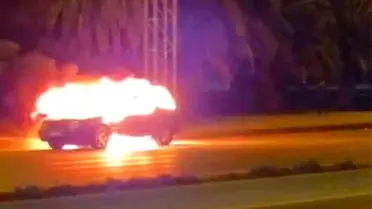 Kartal'da Araç Yangını