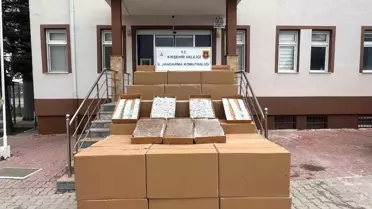 Kırşehir'de 4 Milyon TL'lik Kaçak Makaron Ele Geçirildi
