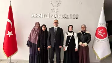 Mersin'de 4 Öğrenci 6 Ayda Hafızlık Başarı Elde Etti