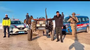 21 Yıl Sonra Bulunan Traktör Sahibine Teslim Edildi