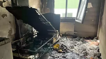 Ordu'da dairede yangın paniği