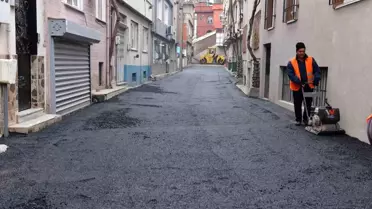 Osmangazi Belediyesi'nden Yeşilova mahallesi'ne yeni asfalt