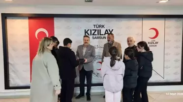Samsunlu Çocuklardan Gazze'ye Destek