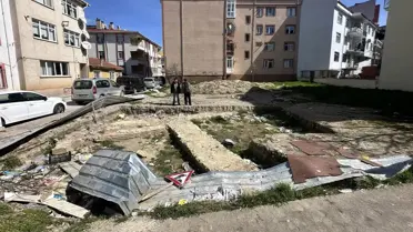 160 bin TL'ye satın aldığı arsada tarihi cami kalıntıları çıktı, eli kolu bağlandı